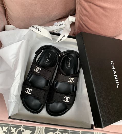 sandali chanel viola|sandals in Chanel.